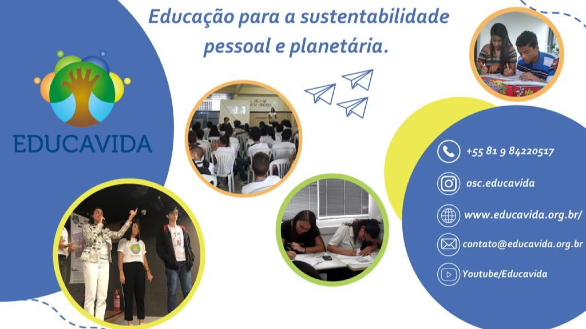 Facilitador/ Mediador / orientador de Circulos do Educavida