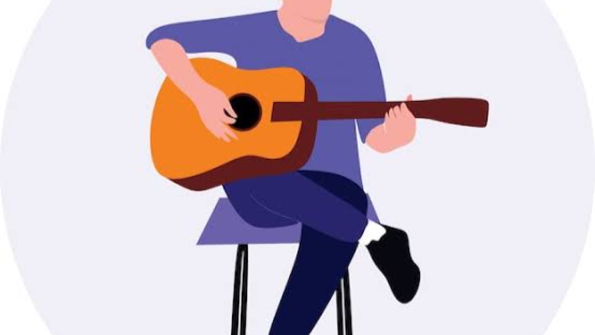 Tocar violão e cantar 