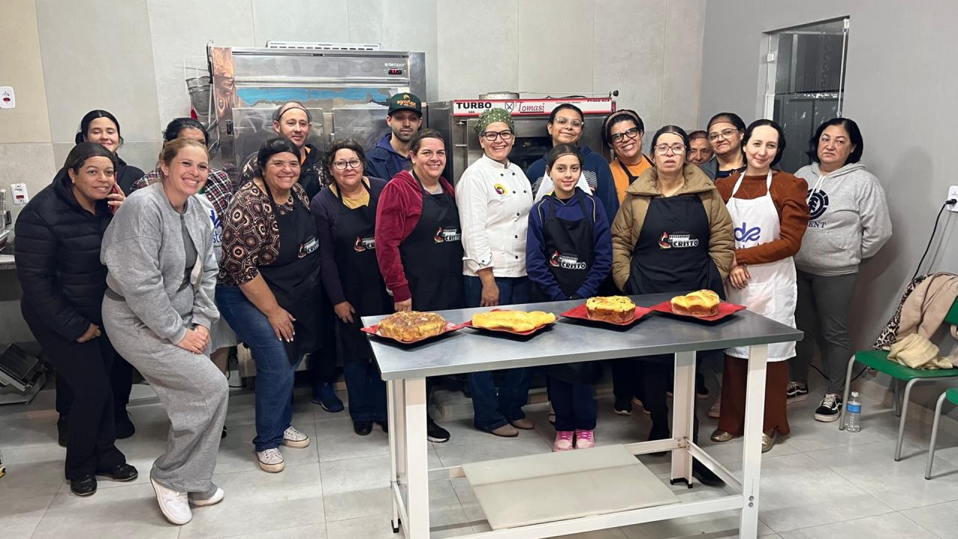 Voluntário para Oficinas de Culinária