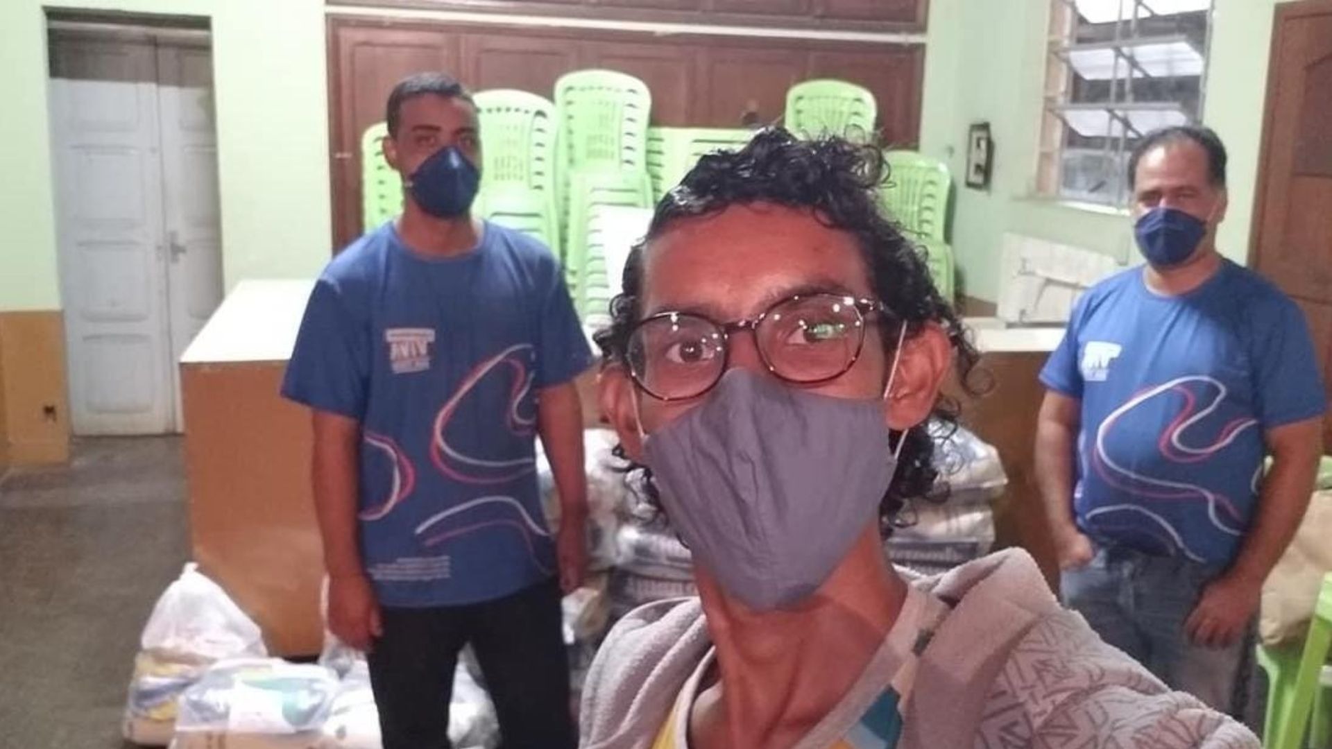 Apoio para Entrega de Cesta Básica 