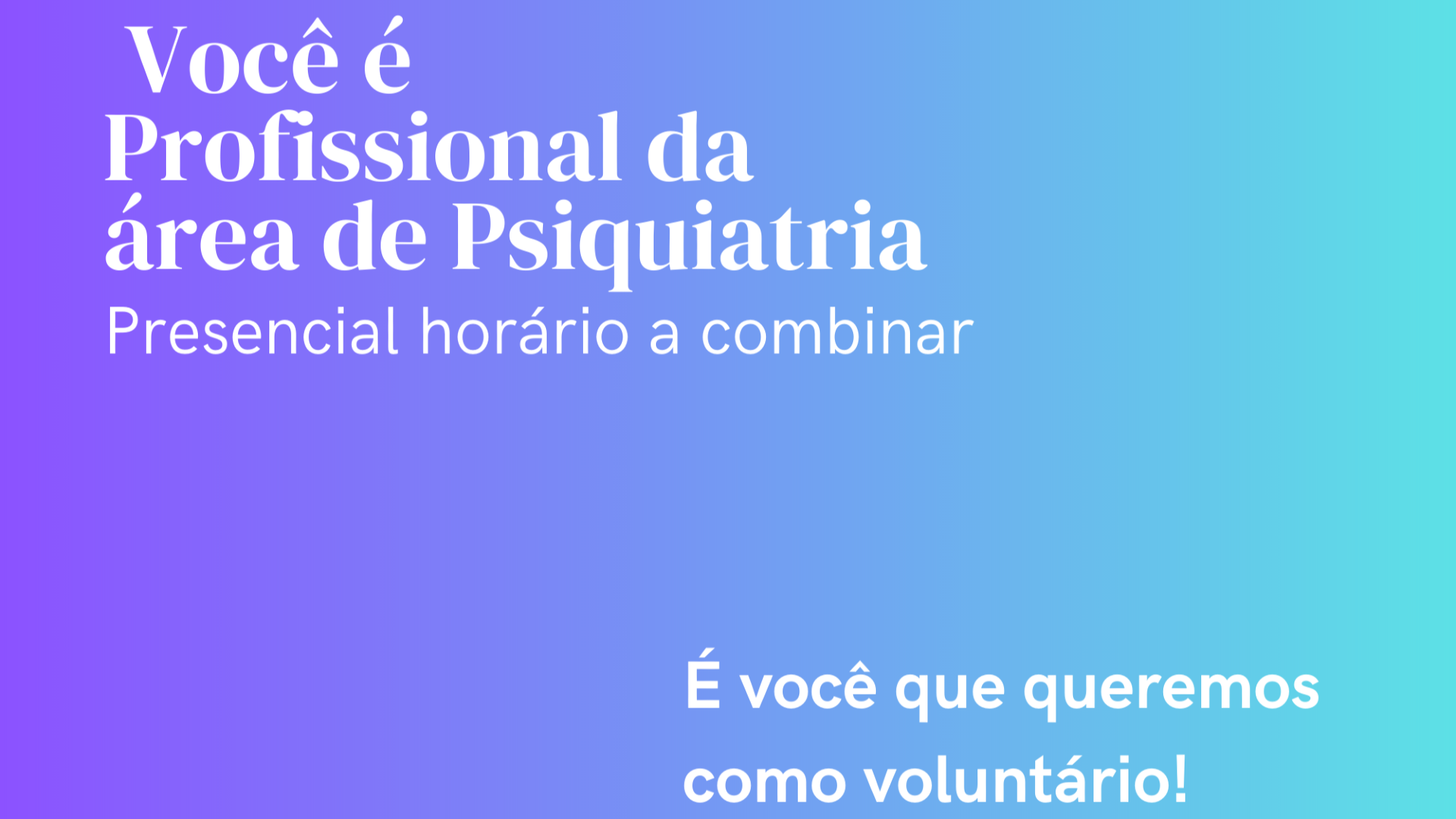 Profissional de Psiquiatria